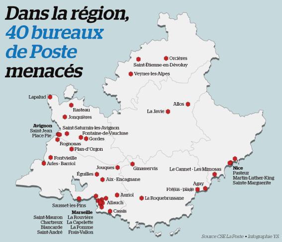 À La Poste, la menace de fermetures en série