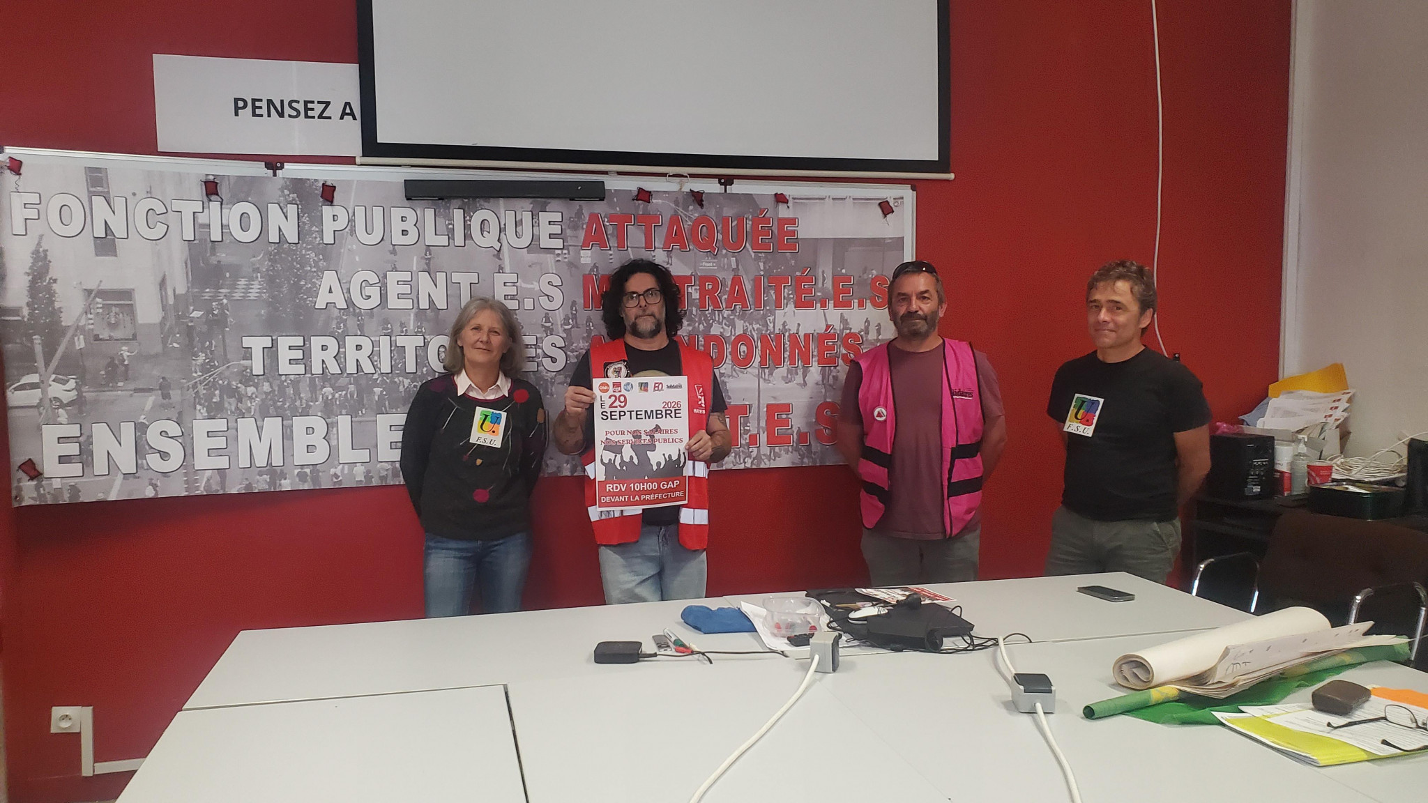 Hautes-Alpes : l’intersyndicale appelle la population à se mobiliser