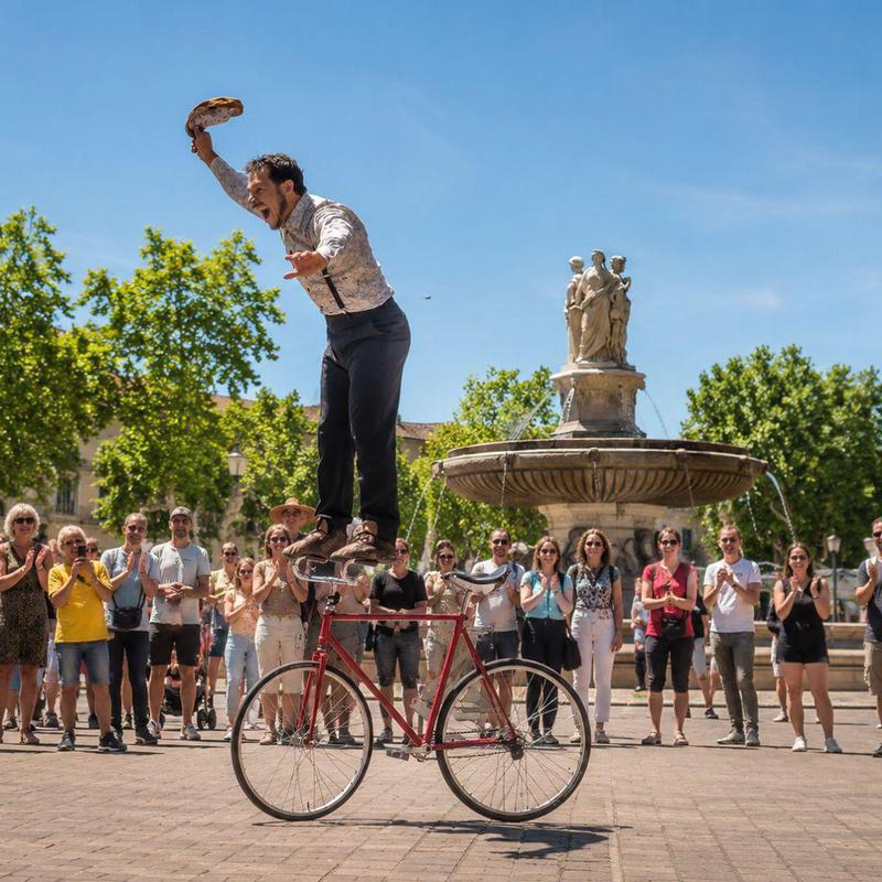 Le festival de cirques Jours [et nuits] sur le fil dans les Bouches-du-Rhône