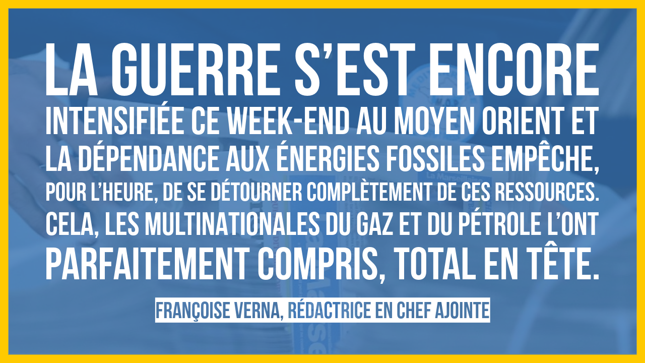 Le temps n’est pas aux demi-mesures