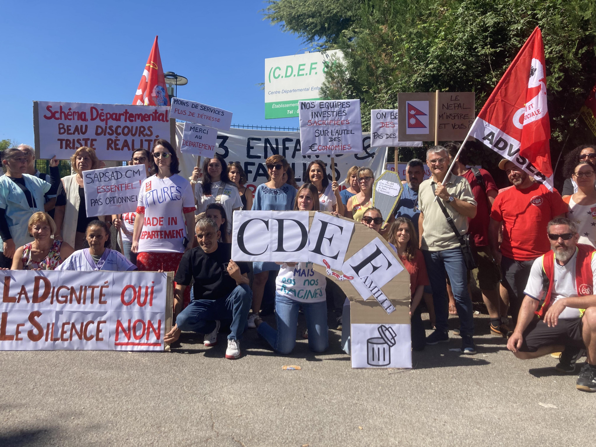 La CGT réalerte sur des failles dans la protection de l’enfance en Vaucluse