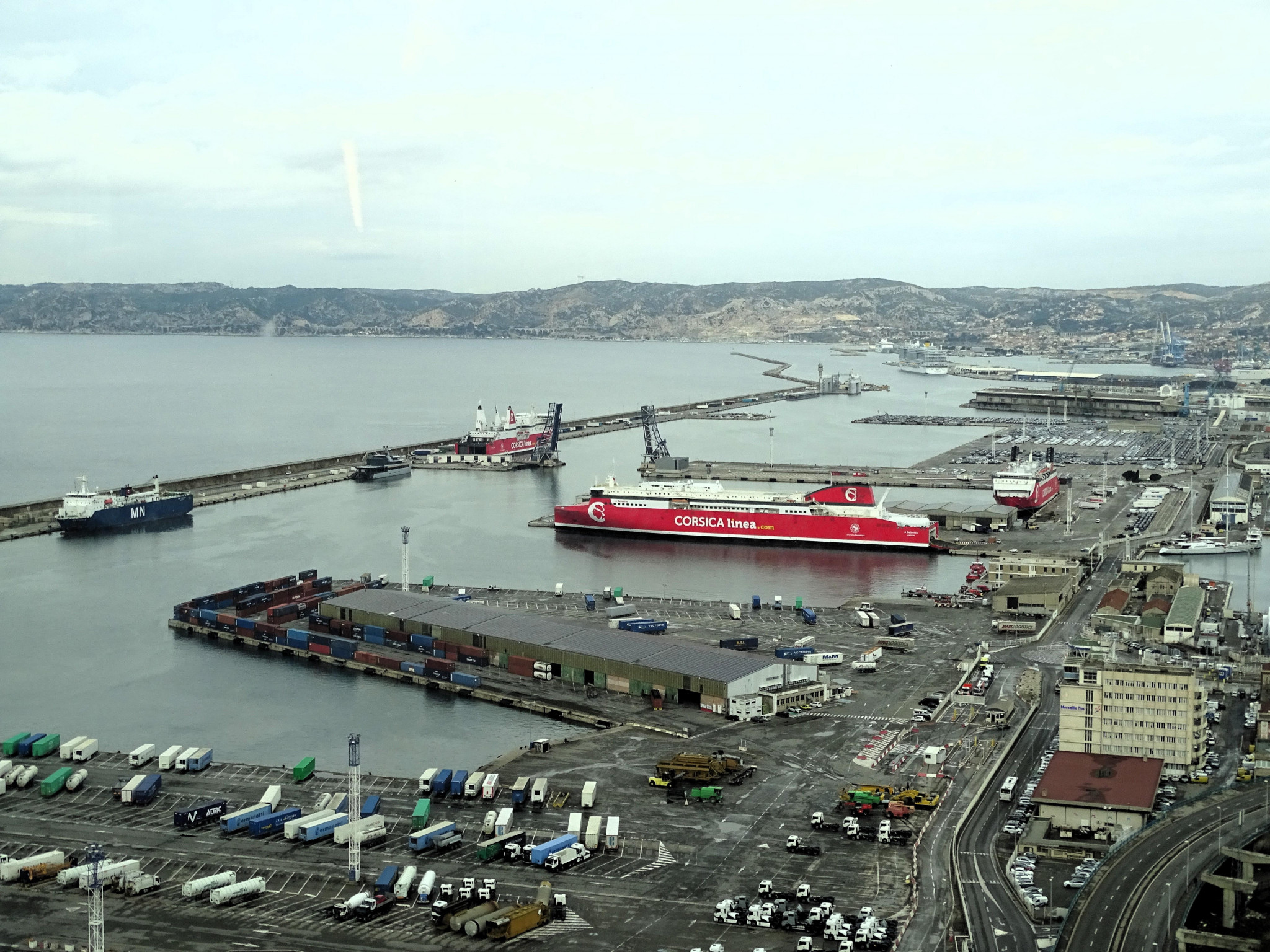 Fin du mouvement social des marins CGT de Marseille