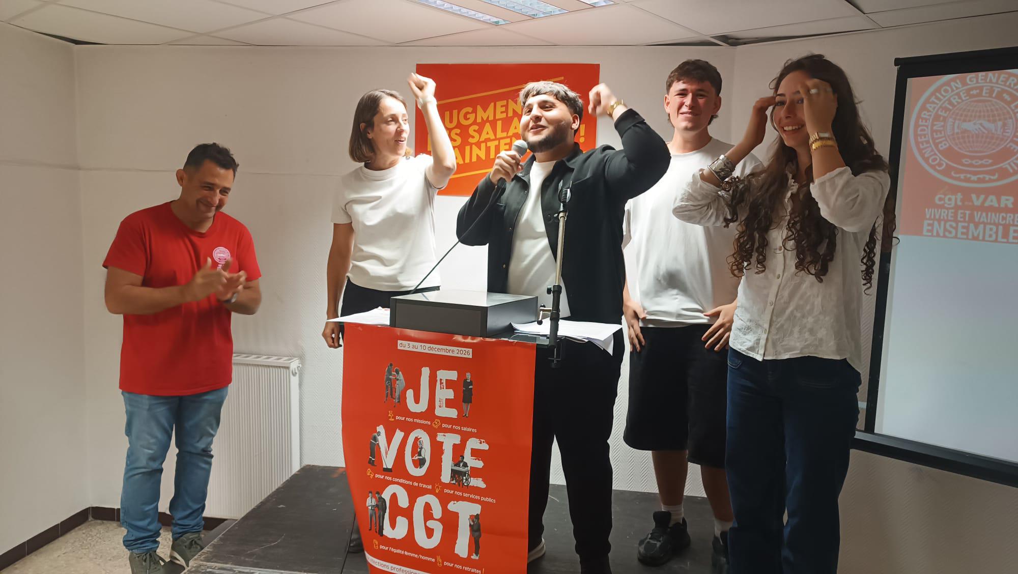 En déplacement à Toulon, Sophie Binet invite travailleurs, retraités et étudiants à descendre dans la rue le 5 novembre