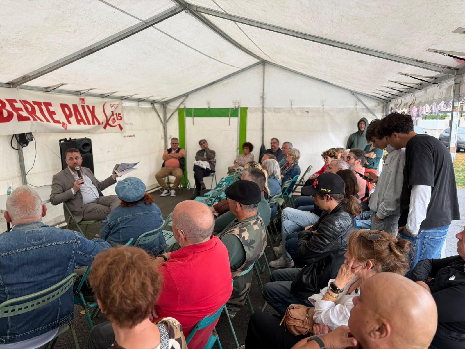 «&nbsp;La Marseillaise&nbsp;» aux 90 ans du «&nbsp;Cantal ouvrier et paysan&nbsp;»