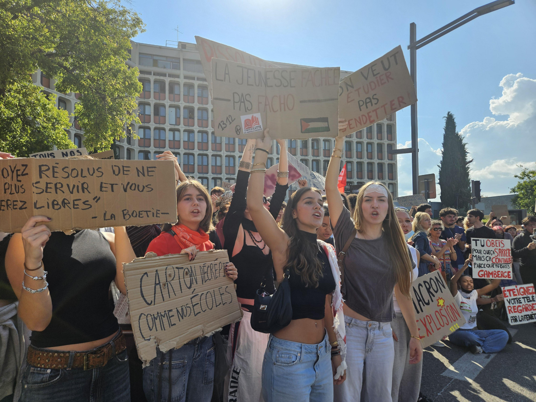 À Aix, la jeunesse veut «&nbsp;humaniser&nbsp;» l’après lycée