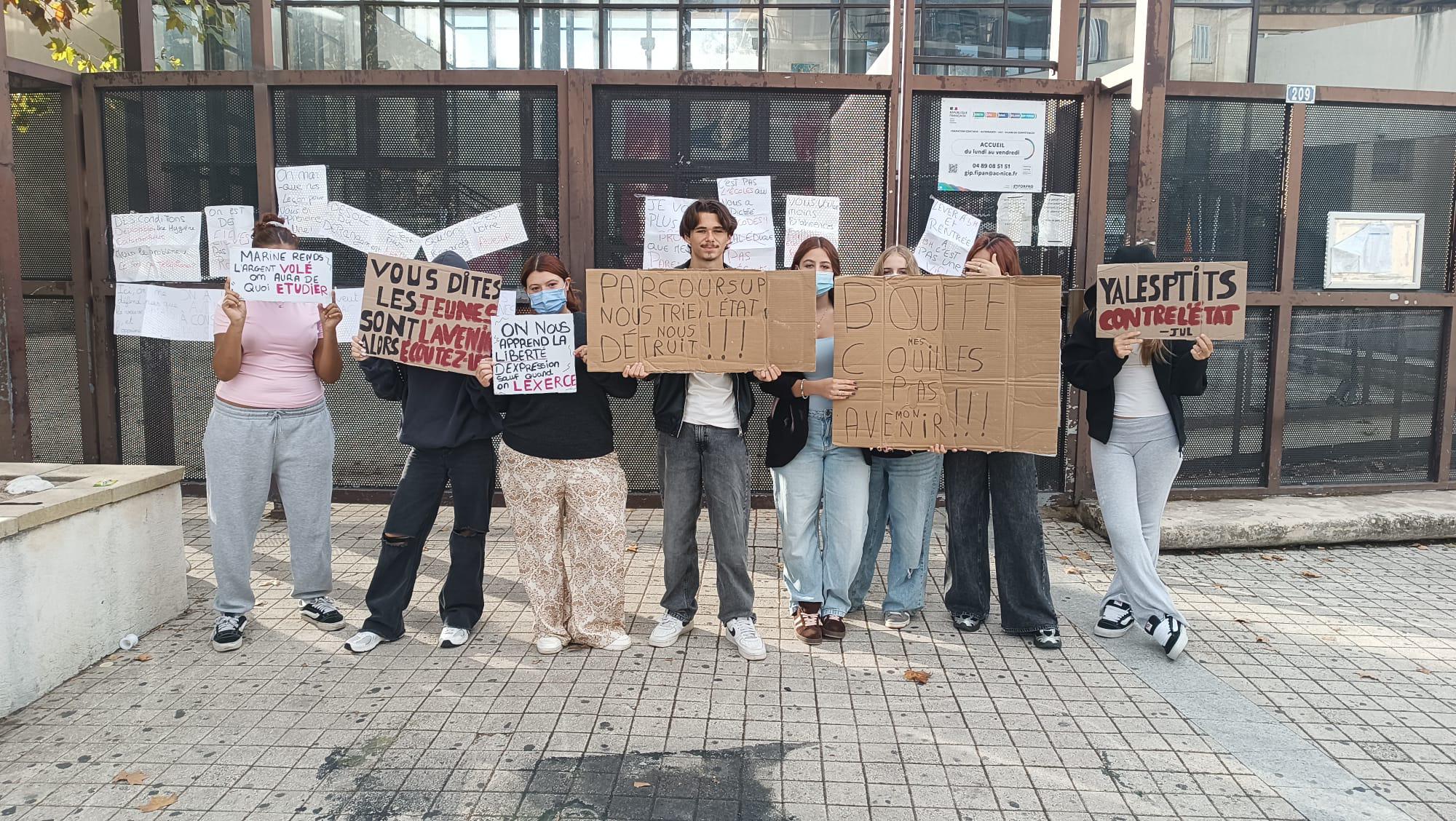 À Toulon, malgré des revendications partagées, certains lycées peinent encore à se mobiliser