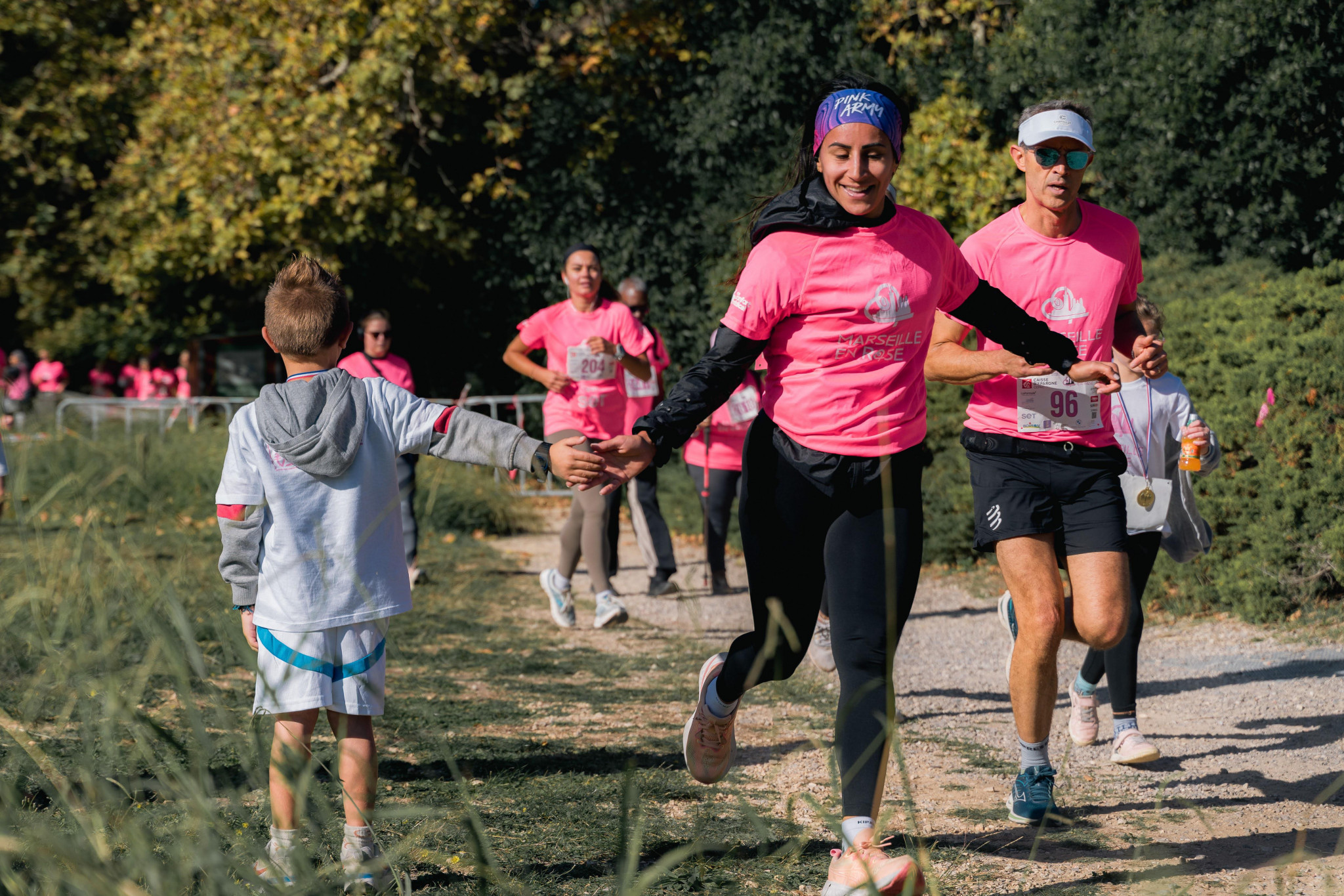Marseille en rose : entre sport et solidarité