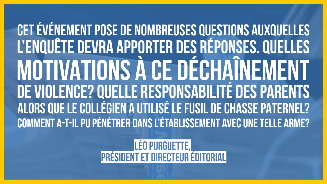 Un choc et des questions