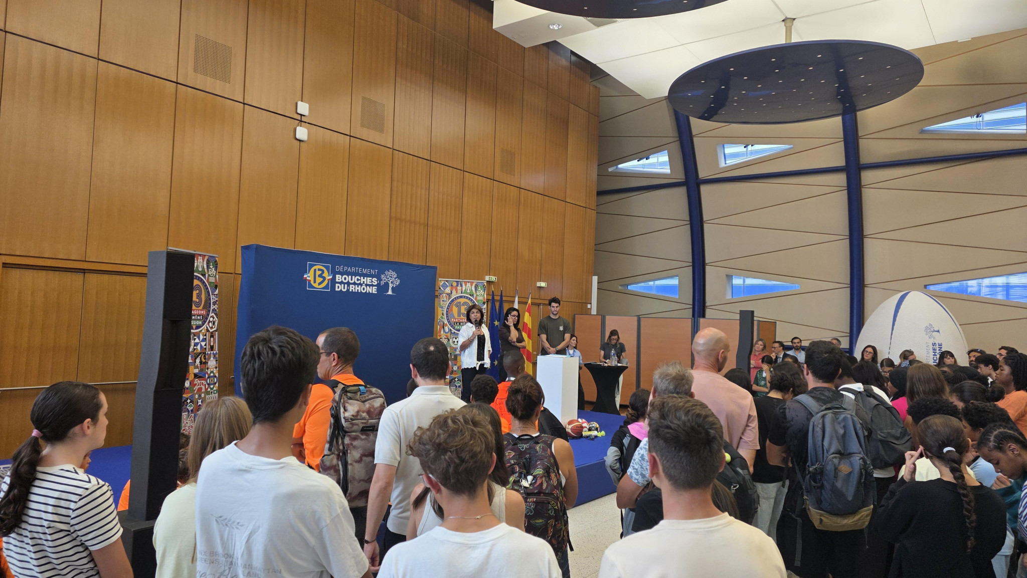 Les collégiens sportifs à l’honneur à Marseille